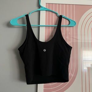 Womens lululemon black align tank
